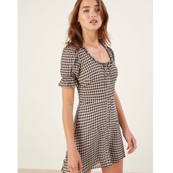 Reformation Dresses & Skirts - NEVER WORN REFORMATION PAGE DRESS IN CHECKERS
